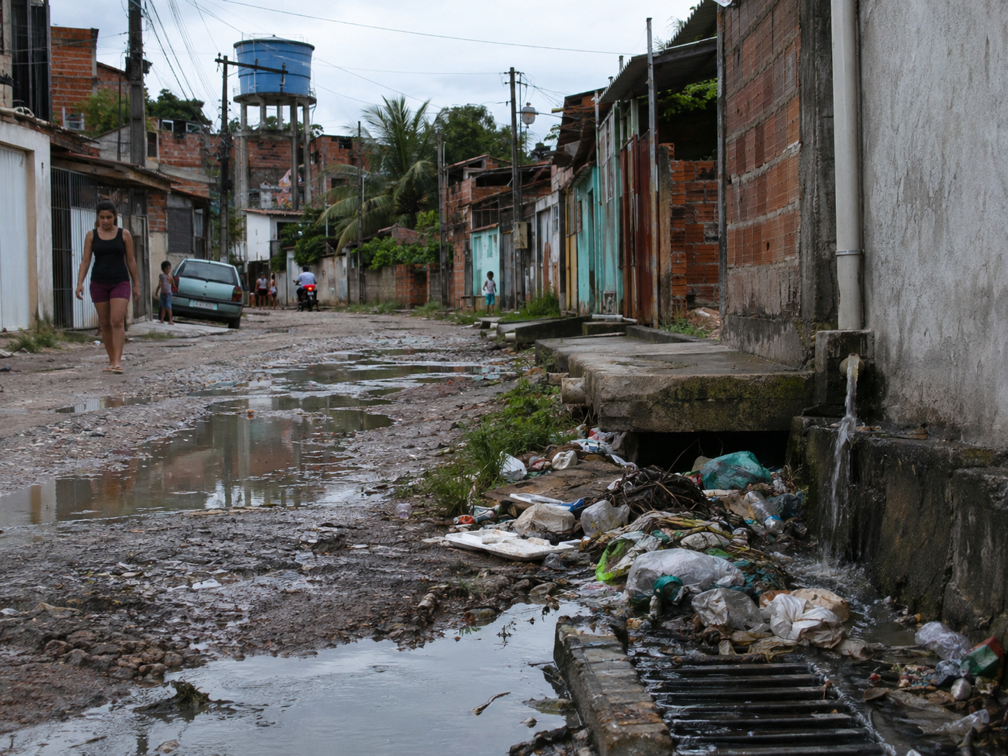 O risco de tratar os quatro componentes do saneamento de forma desigual